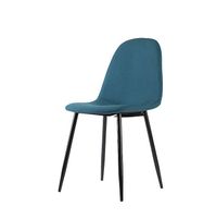 2Stk. neue Schalenstühle, Sitzhöhe 480 mm, petrol