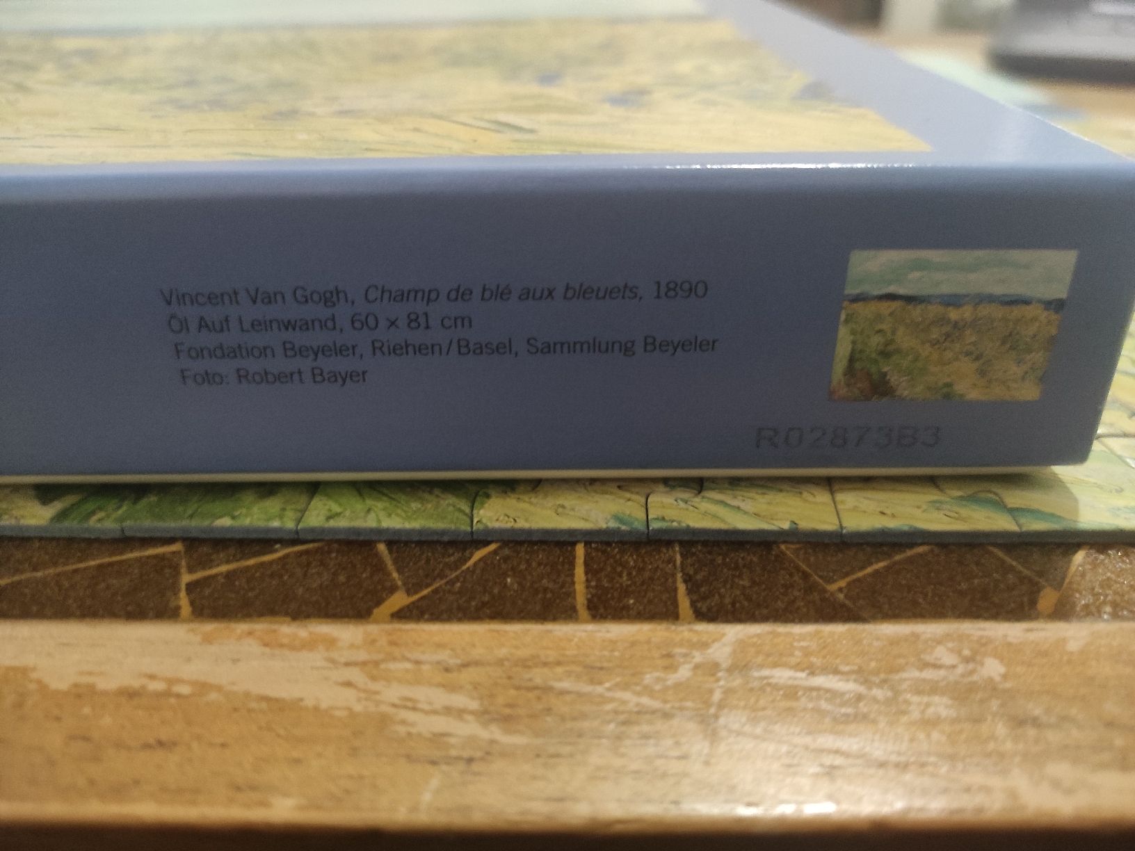 Puzzle: Van Gogh Puzzle, Foundation Beyeler 500 – Usato da Basel venduto da gnt_zv2n 1