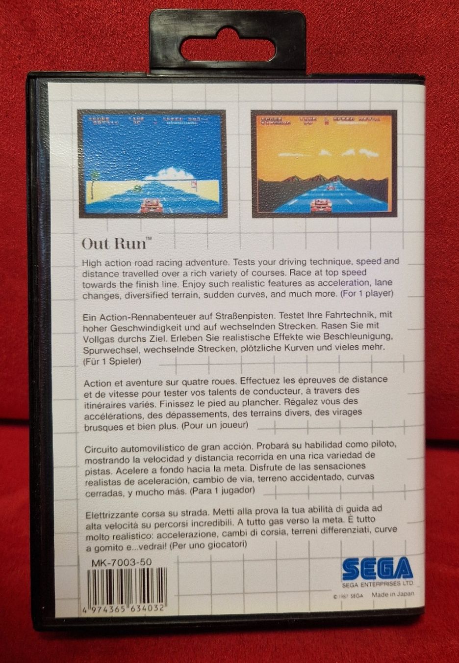 Sega Giochi: Out Run Sega Master System – Usato da Villars-sur-Glâne venduto da MrLobTec 2
