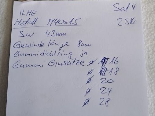 Cavi: Kabelverschraubung M40 Metall Set 4 – Usato da Sargans venduto da Bomp 1