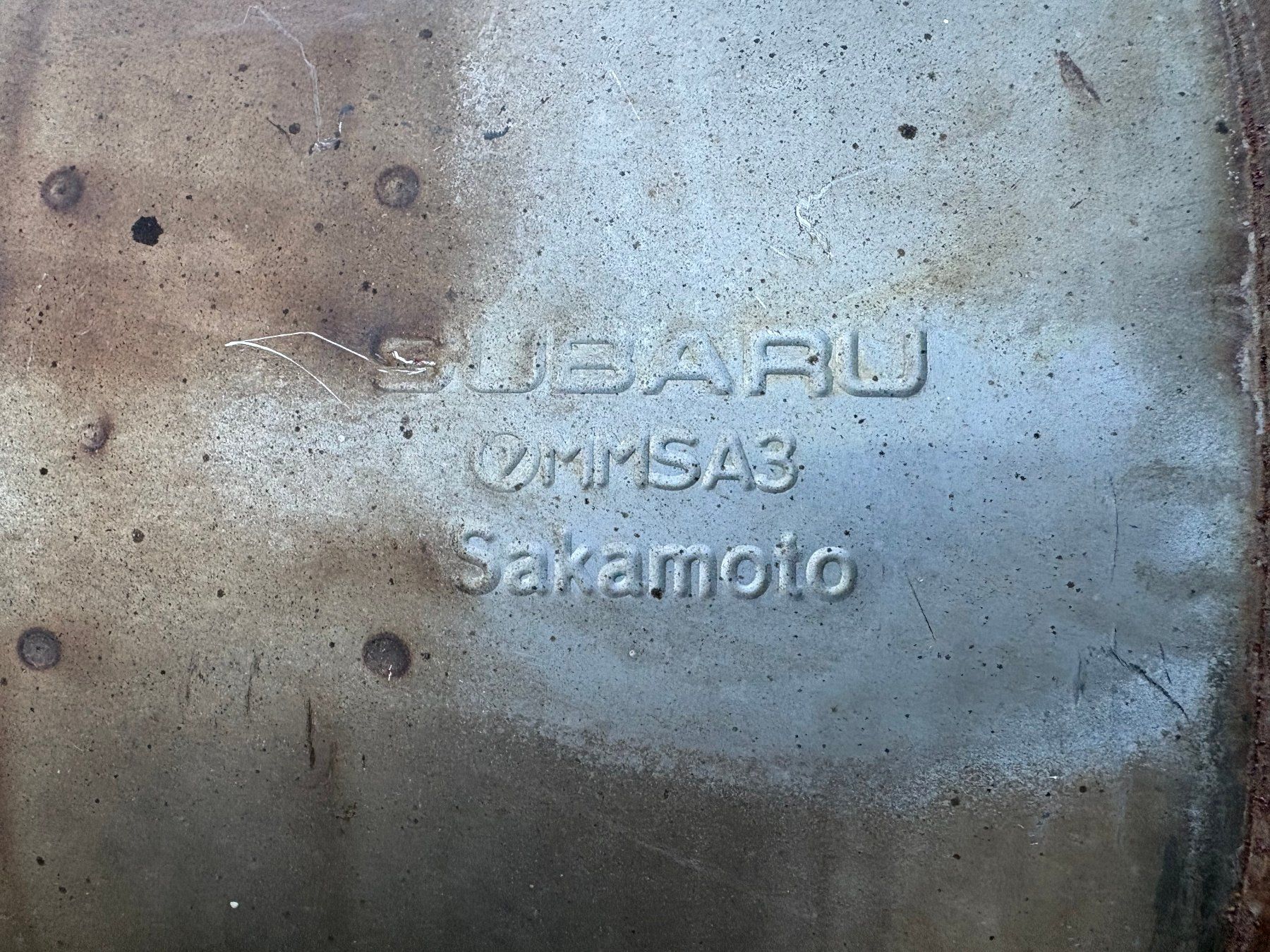 Subaru Sistemi di scarico: Subaru Endschalldämpfer MMSA3 Sakamoto – Usato da Ebnat-Kappel venduto da frx555 4