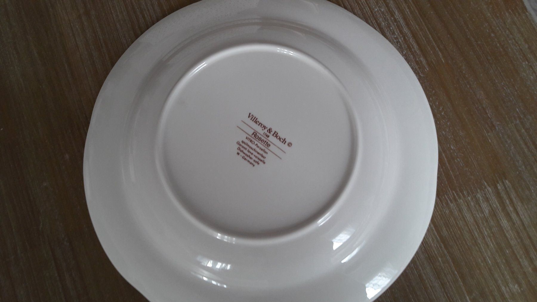 Villeroy & Boch Piatti: Villeroy & Boch V&B RosetteTeller – Usato da langenthal venduto da rundholz7 4