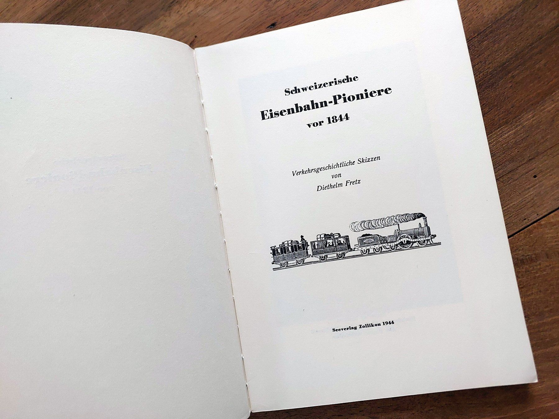 Libri: Schweizerische Eisenbahn-Pioniere vor 1844 – Usato da Schönenwerd venduto da Steidi 2
