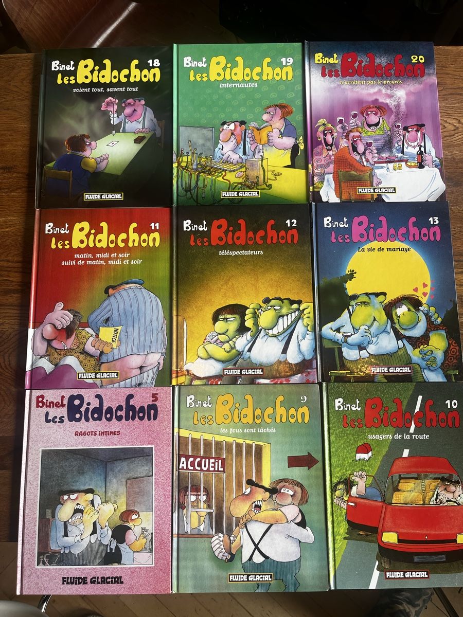 Fumetti: Les Bidochon v. Binet – Usato da Bern venduto da piccu