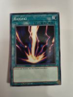 Yu-Gi-Oh Karte RAIGEKI Zauberkarte 1. Auflage