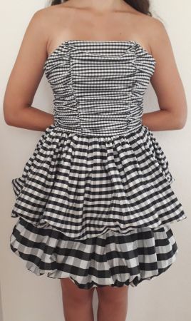 trägerloses Cocktailkleid / Festkleid / Kleid