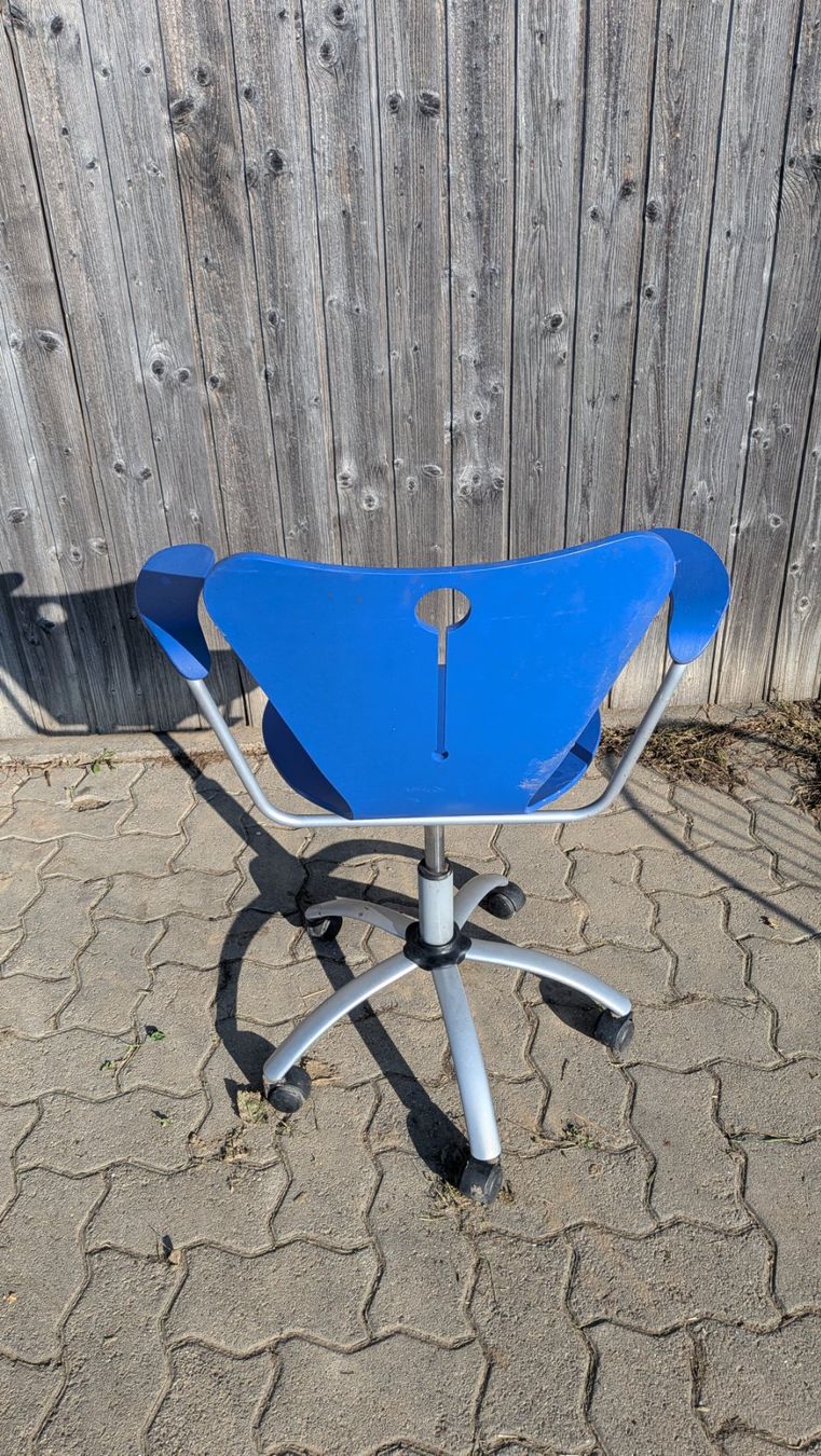 Stühle: Blauer Bürostuhl – Gebraucht aus Ottenbach von ste_bj5c 1