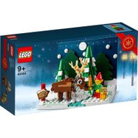 LEGO 40484 Set Vorgarten des Weihnachtsmanns / NEU und OVP