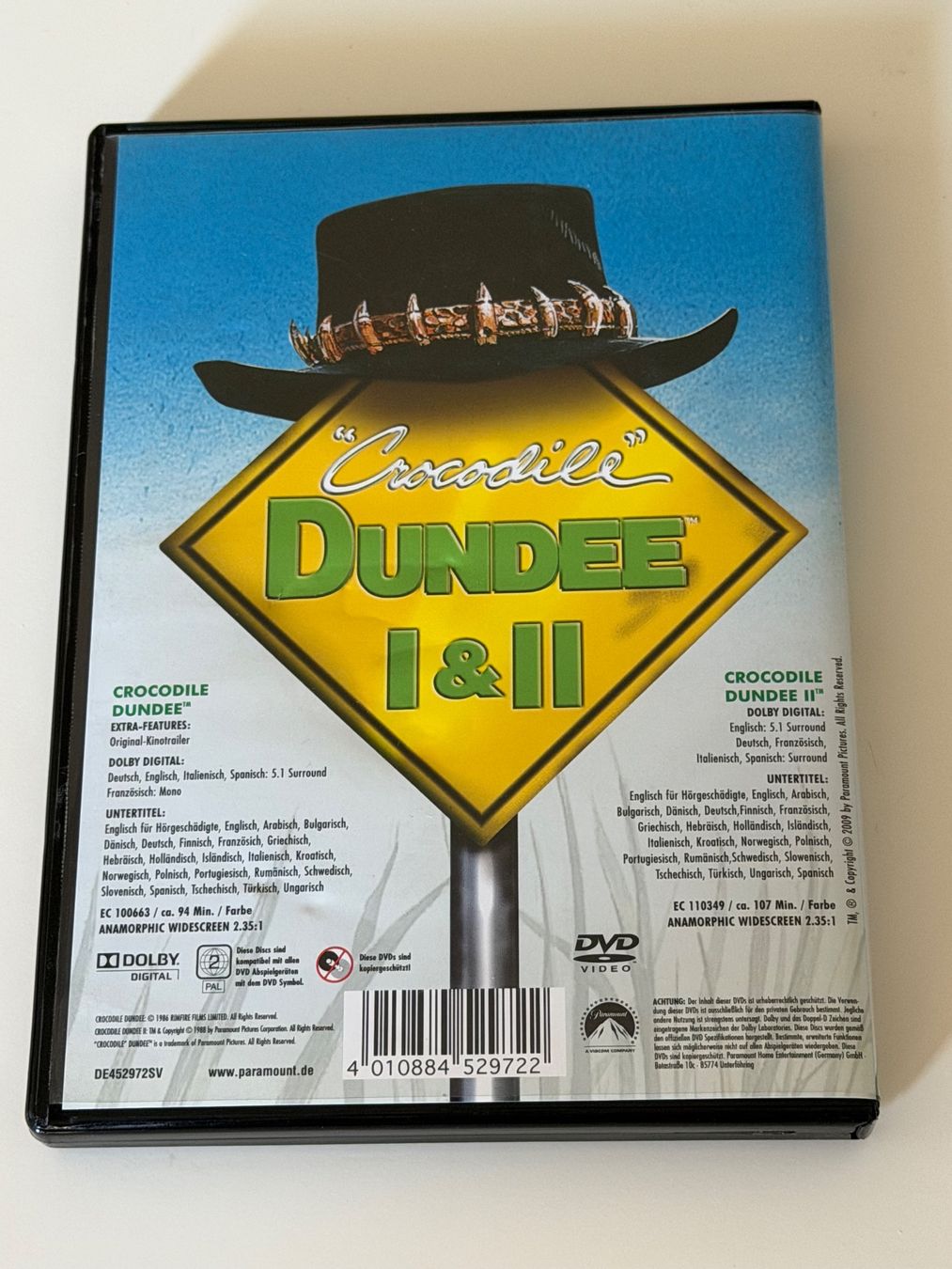 Alle DVDs: DVD Crocodile Dundee I & II – Neu (gemäss Beschreibung) aus Altstätten SG von sheamus 1
