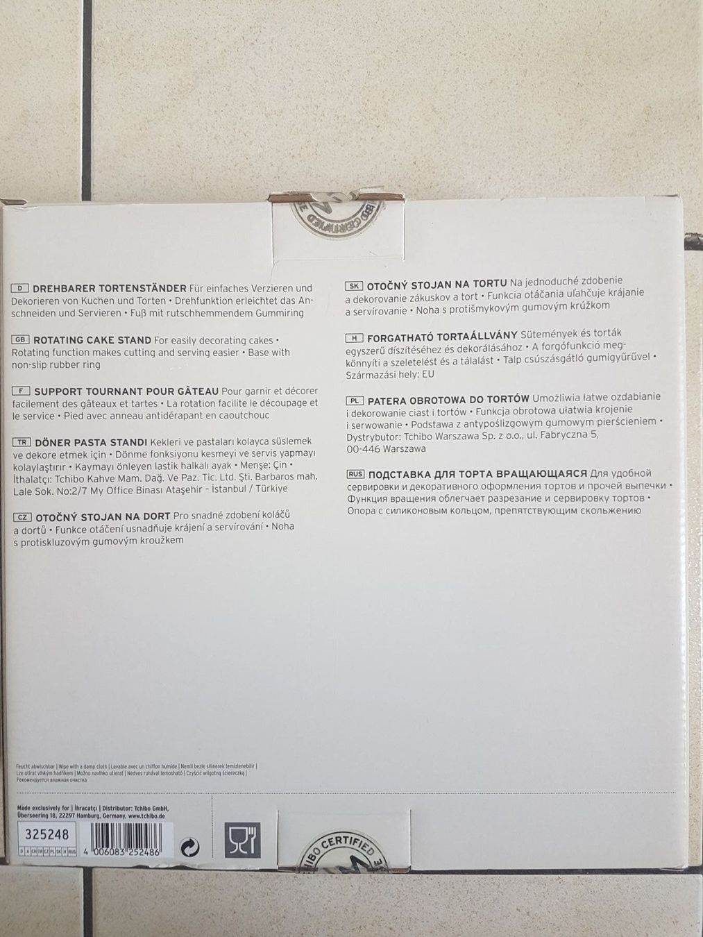 Tutte le decorazioni: Plateau tournant decoration gâteau – Nuovo e nell'imballaggio originale da Lausanne venduto da anta-123 1