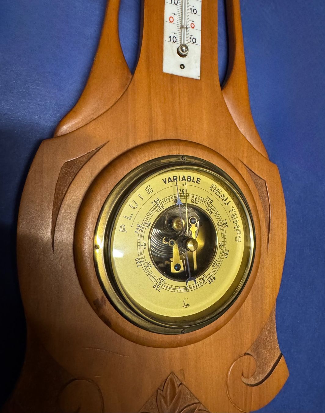 Altro per la casa: Jugendstil: Thermometer Baromètre français, Lufft – Usato da Bern venduto da Rares 4