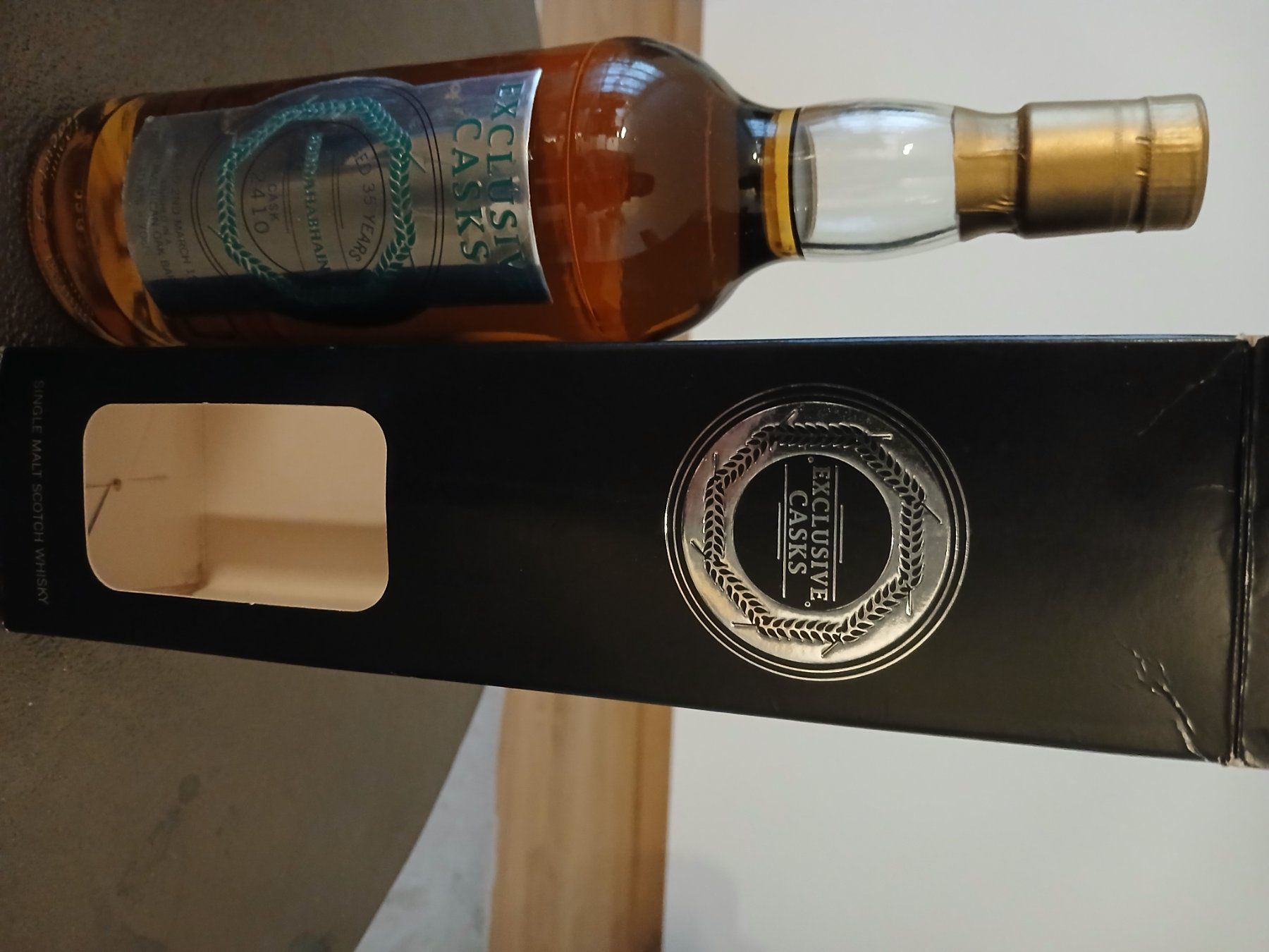 Bunnahabhain Bevande alcoliche: Rare whisky bunnahabhain 1973 – Nuovo e nell'imballaggio originale da Zufikon venduto da Absolut64 2