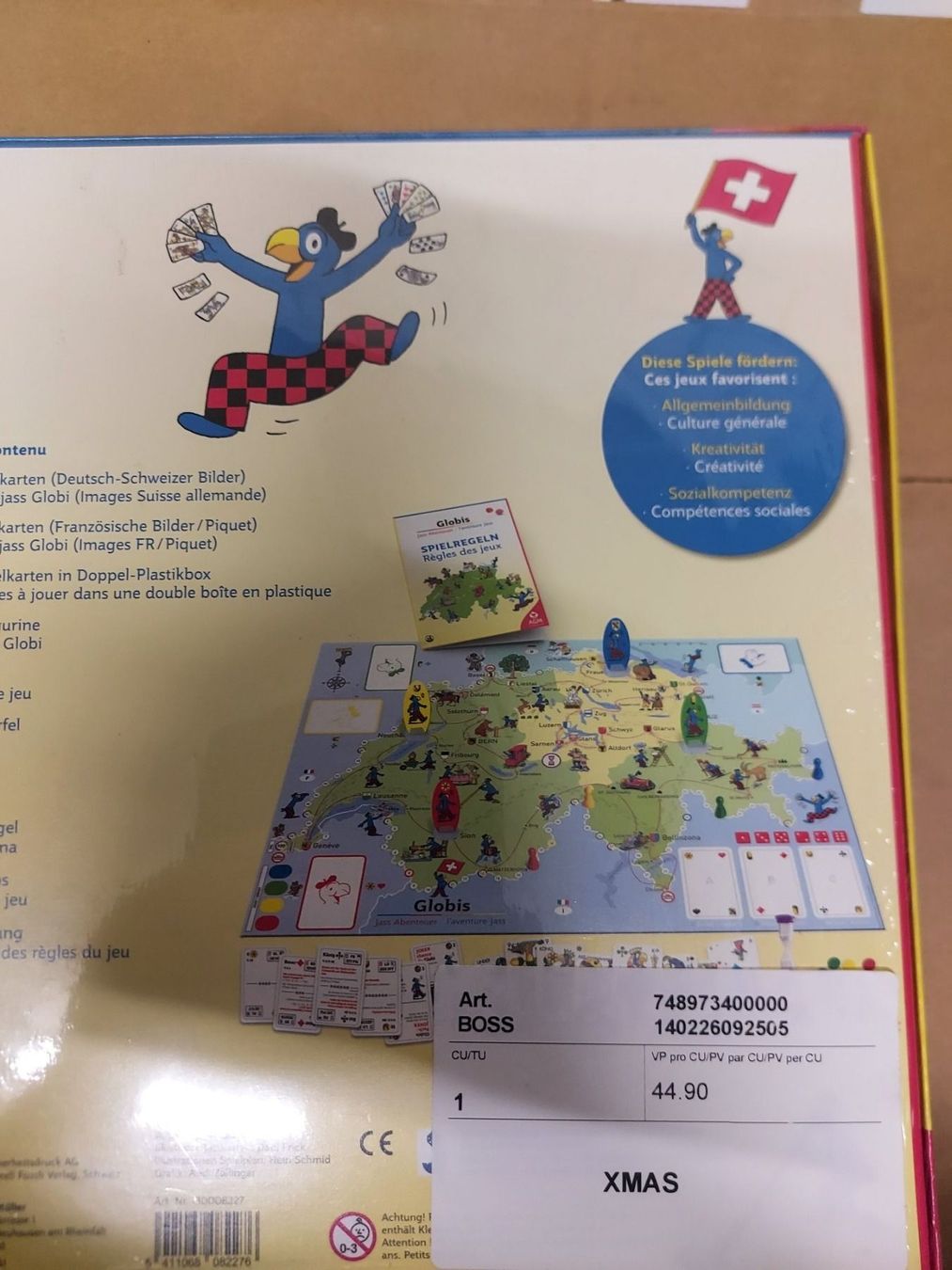 Giochi: Globi Spiel / Globis Jass Abenteuer NEU – Nuovo e nell'imballaggio originale da Altishofen venduto da tammy05 2