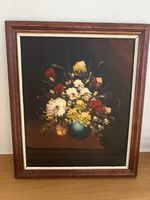 Framed Floral Painting 1997
