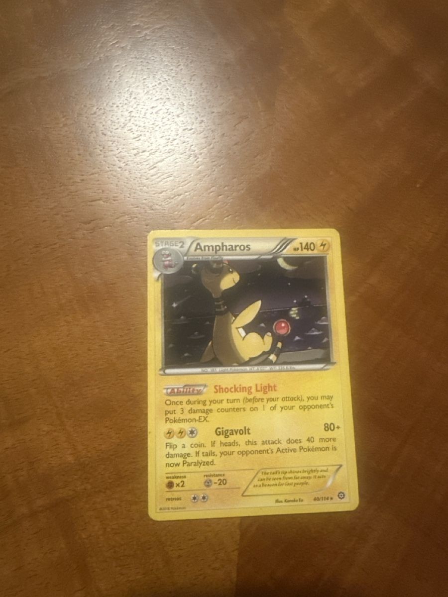 Pokémon Sammelbilder & Trading cards: 2016 Pokemon Ampharos – Gebraucht aus Villnachern von eli_5dxq