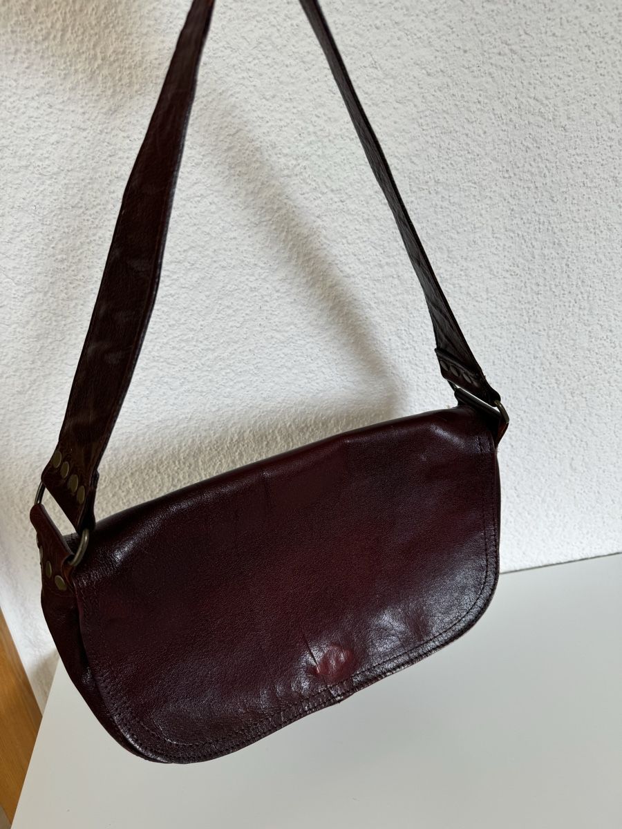 Borse: Vintage Leather Shoulder Bag MNG Mango – Usato da Sion venduto da sof_97f5 2