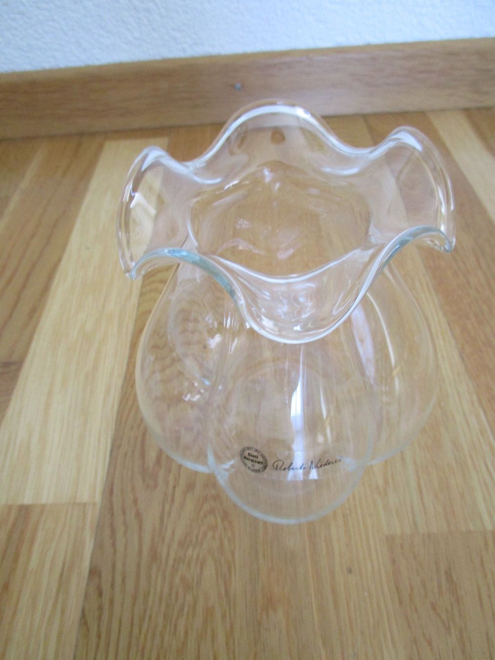 Glasi Hergiswil Vasi & Recipienti: Blumenvase Hergiswil – Usato da Langenthal venduto da majarose 1