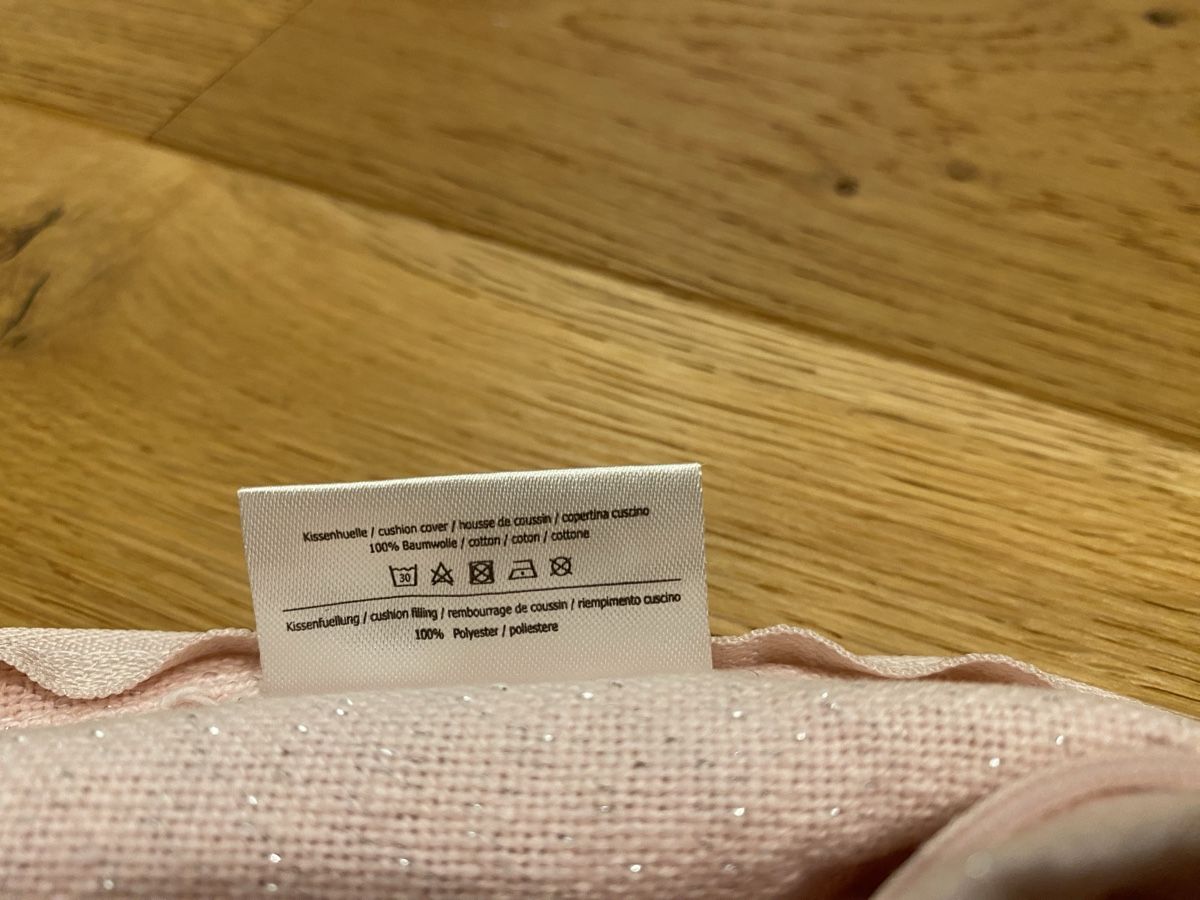 Cuscini: Rosa glitzerner Kissenbezug – Nuovo (secondo la descrizione) da Wetzikon ZH venduto da purple_44 2