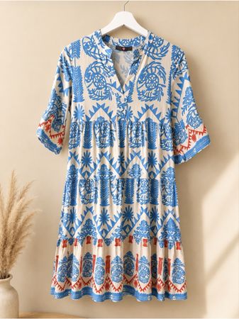 Sommerkleid Boho-Stil, Größe XS
