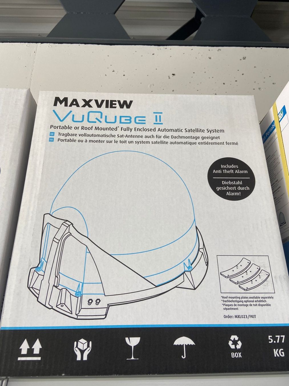 Parabola satellitare: Satanlage automatisch Maxview VuQube Auto 2 – Nuovo e nell'imballaggio originale da Emmen venduto da CZ6032
