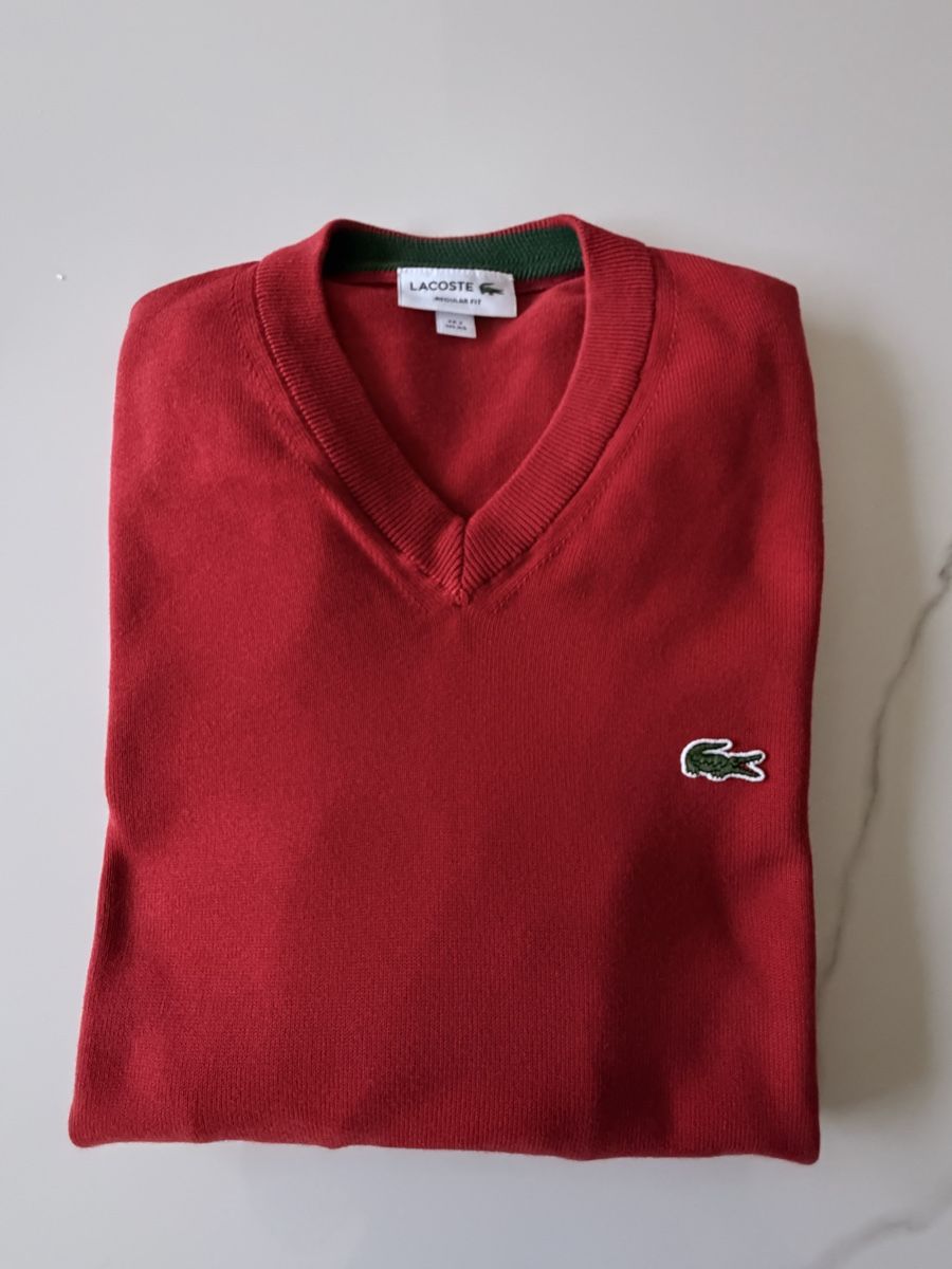 Lacoste Pullover & Sweatshirts: Lacoste Sweatshirt Baumwolle Regular Fit - Gr. 2 / XS – Neu (gemäss Beschreibung) aus Au ZH von swissmatchpoint