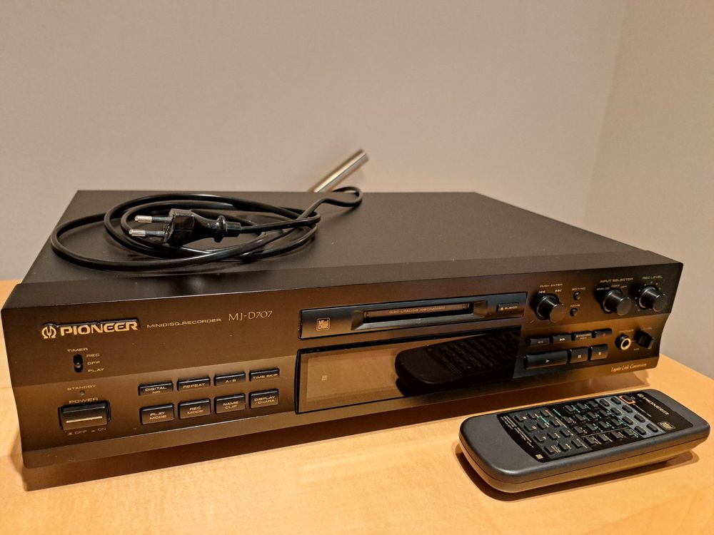 High End Pioneer MJD707 Minidisc Recorder + FB Kaufen auf Ricardo