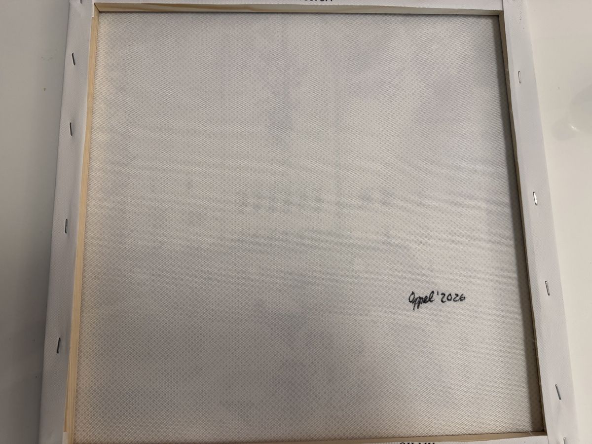 Gemälde: Selbstgemachtes Dot Paintingbild Schloss Wildegg/AG – Neu und originalverpackt aus Suhr von Oppel 1