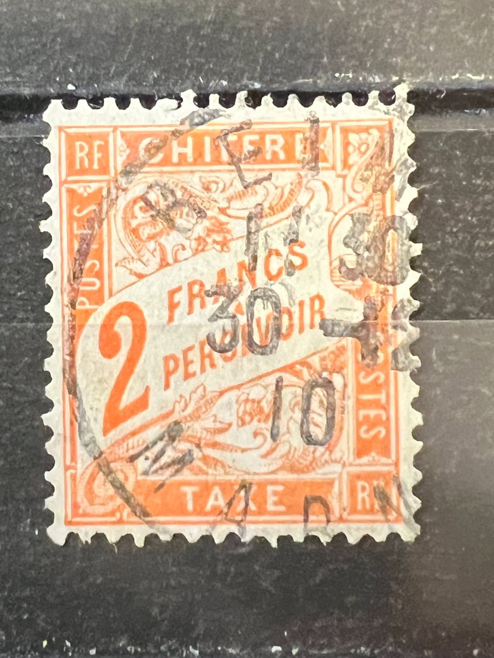Tutti i francobolli: Timbre taxe 1893 Oblitéré – Usato da Lausanne venduto da ffhoud