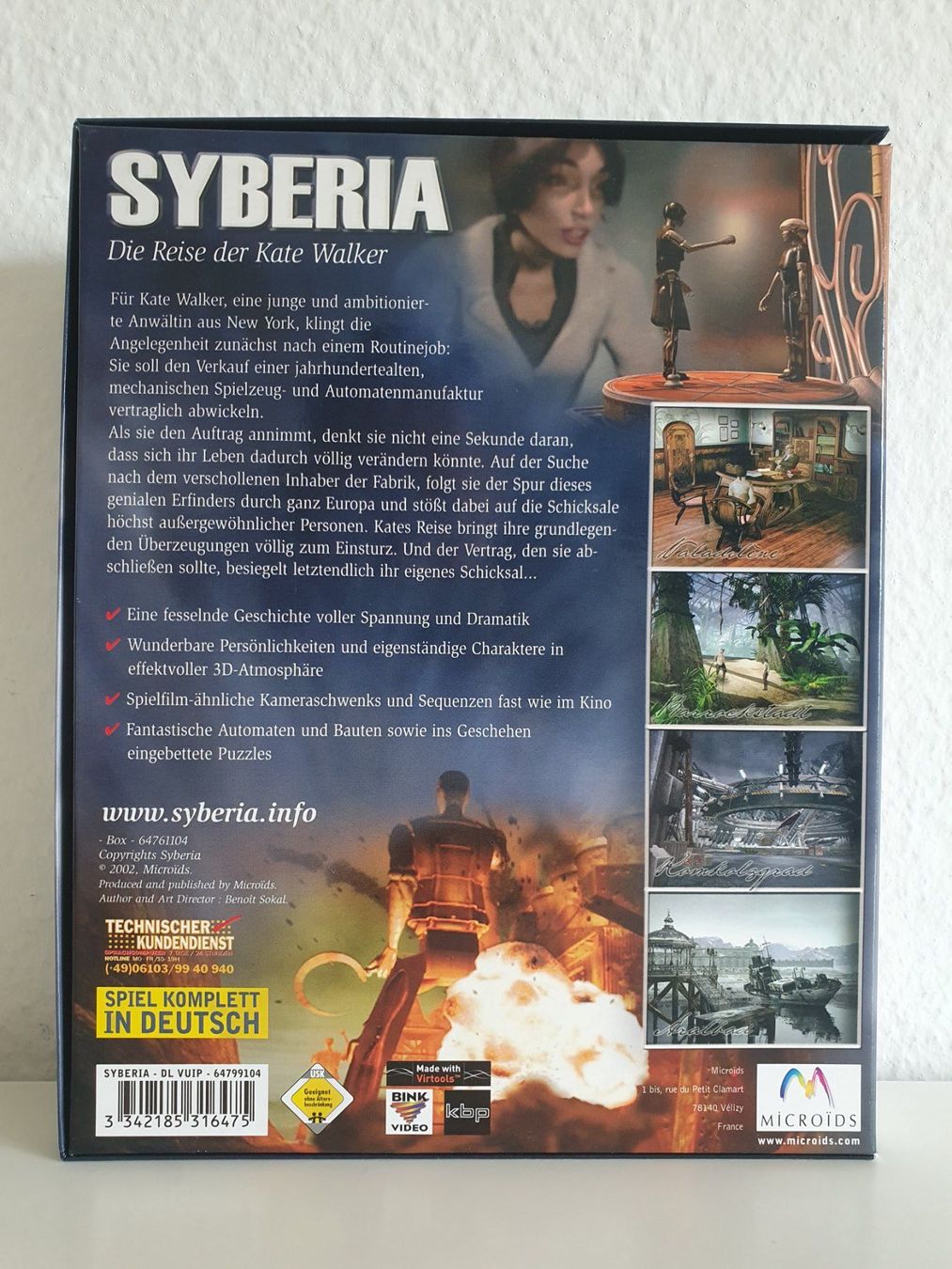 Giochi: PC Games Syberia 1-3 (2002-2017) Big Box Bundle – Usato da Greifensee venduto da perfectioN88 3