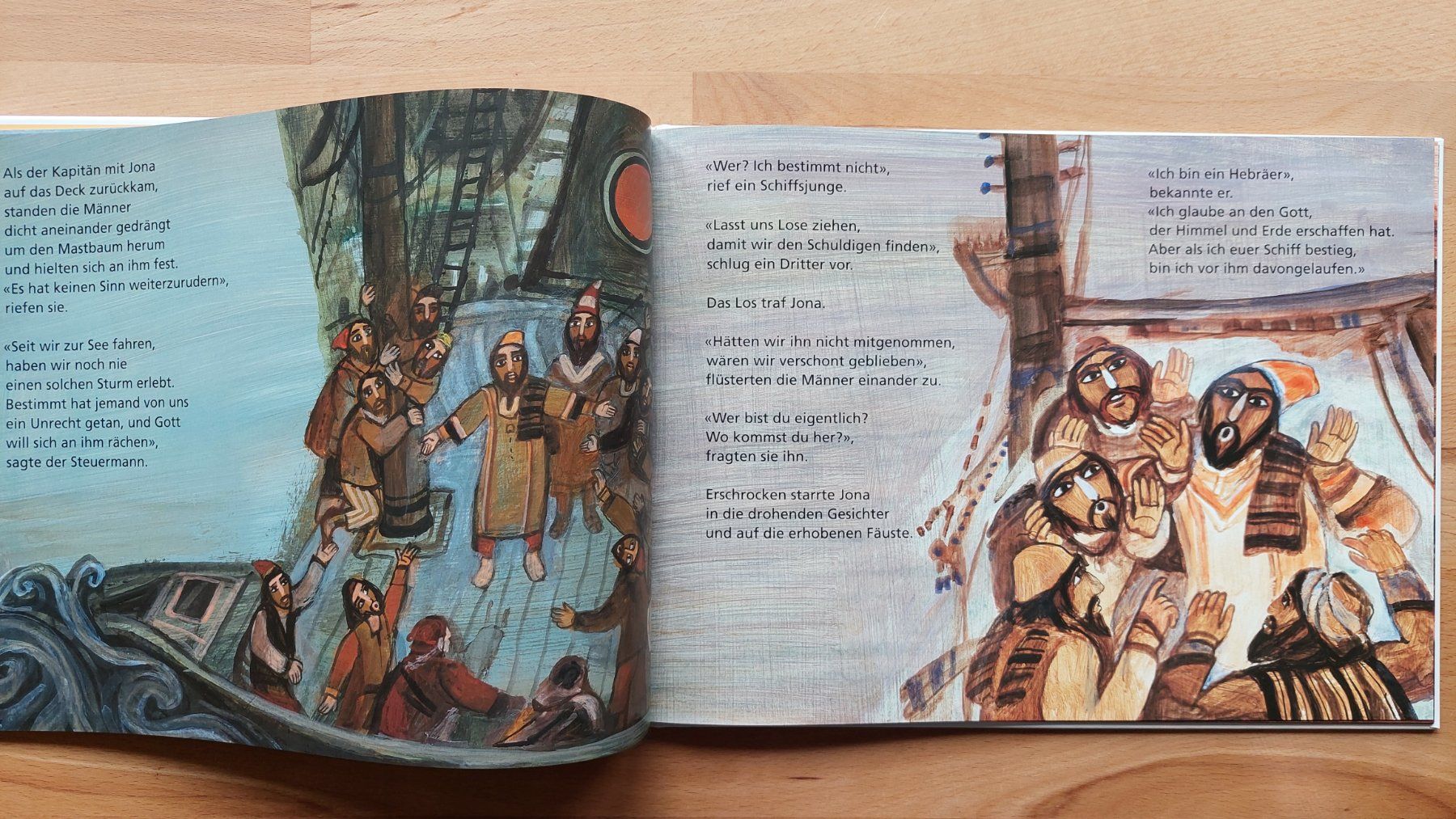 Libri: Jona Eine Geschichte von Max Bolliger / Stepan Zavrel – Usato da Obfelden venduto da Foto_Bild_Kunst_Buch 5