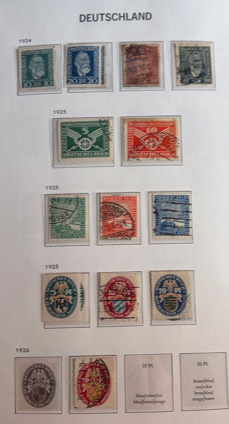 Alle Briefmarken: Briefmarken Deutsches Reich – Gebraucht aus Dotzigen von ser_8hp9