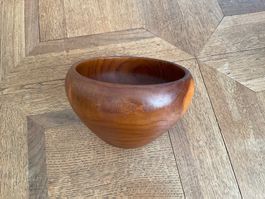 Teak Holzschüssel Schale Fruchtschale VERSAND 13.-