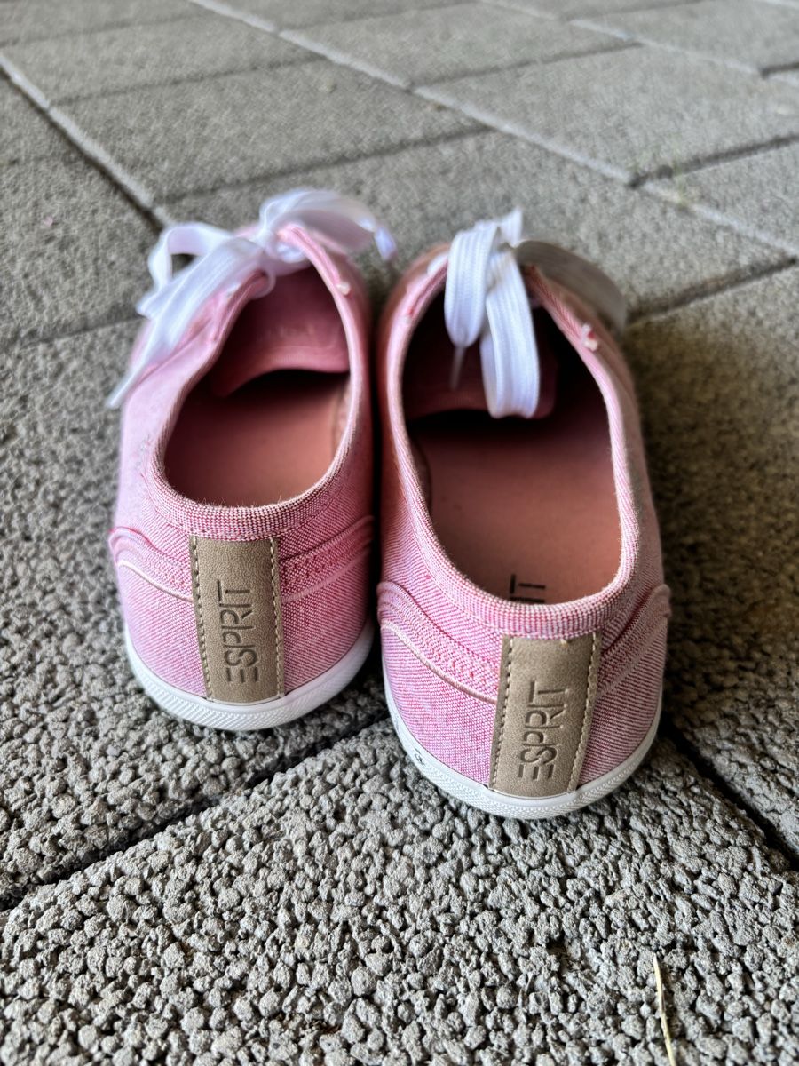 Esprit Damenschuhe: Esprit Stoffschuh Ballerina – Gebraucht aus Muhen von Claudi1985 2