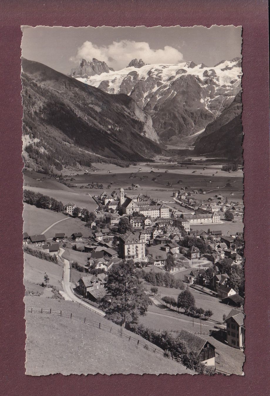 Ansichtskarten: ENGELBERG - Spannort - 1937 – Gebraucht aus Pully von nicecards