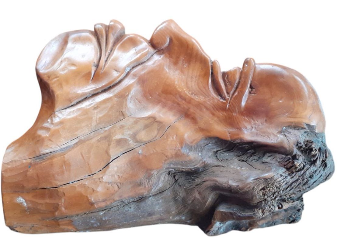 Sculture & Statue: Skulptur Kopf geschnitzt – Usato da Mörschwil venduto da antiksalon 7