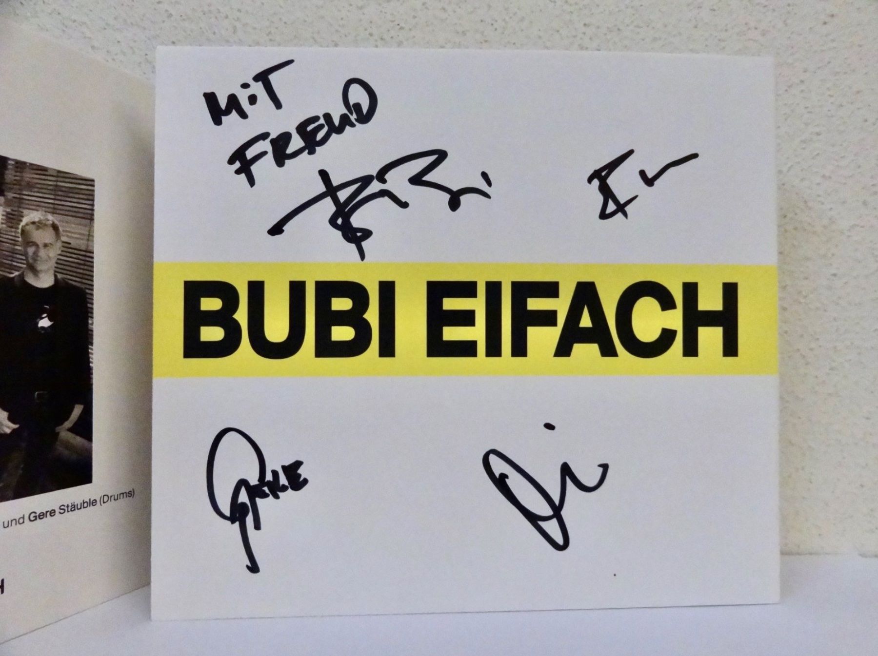CDs: CD BUBI EIFACH / SCHÖN GITS EUCH - signiert - MIT FREUD – Neu (gemäss Beschreibung) aus Kerzers von djstarsky73 3
