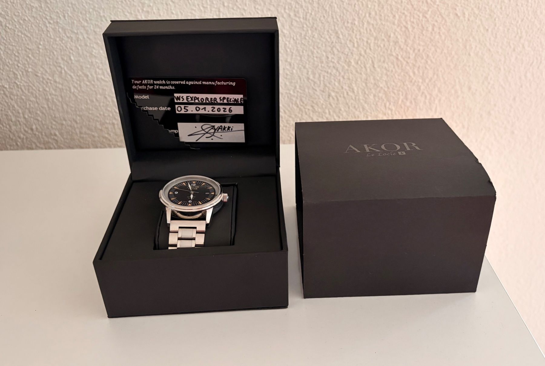 Orologi: Automatik Akor Sw Explorer Special, Full Set – Nuovo (secondo la descrizione) da Adliswil venduto da TV-Link 3