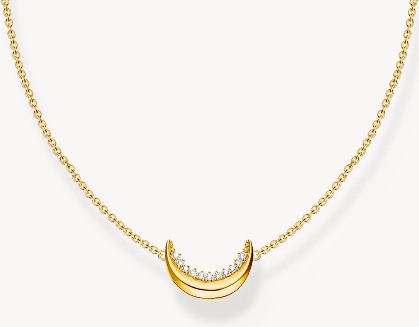 Catenine: Thomas Sabo Halskette Mond Neu – Nuovo e nell'imballaggio originale da Kloten venduto da Pandora123