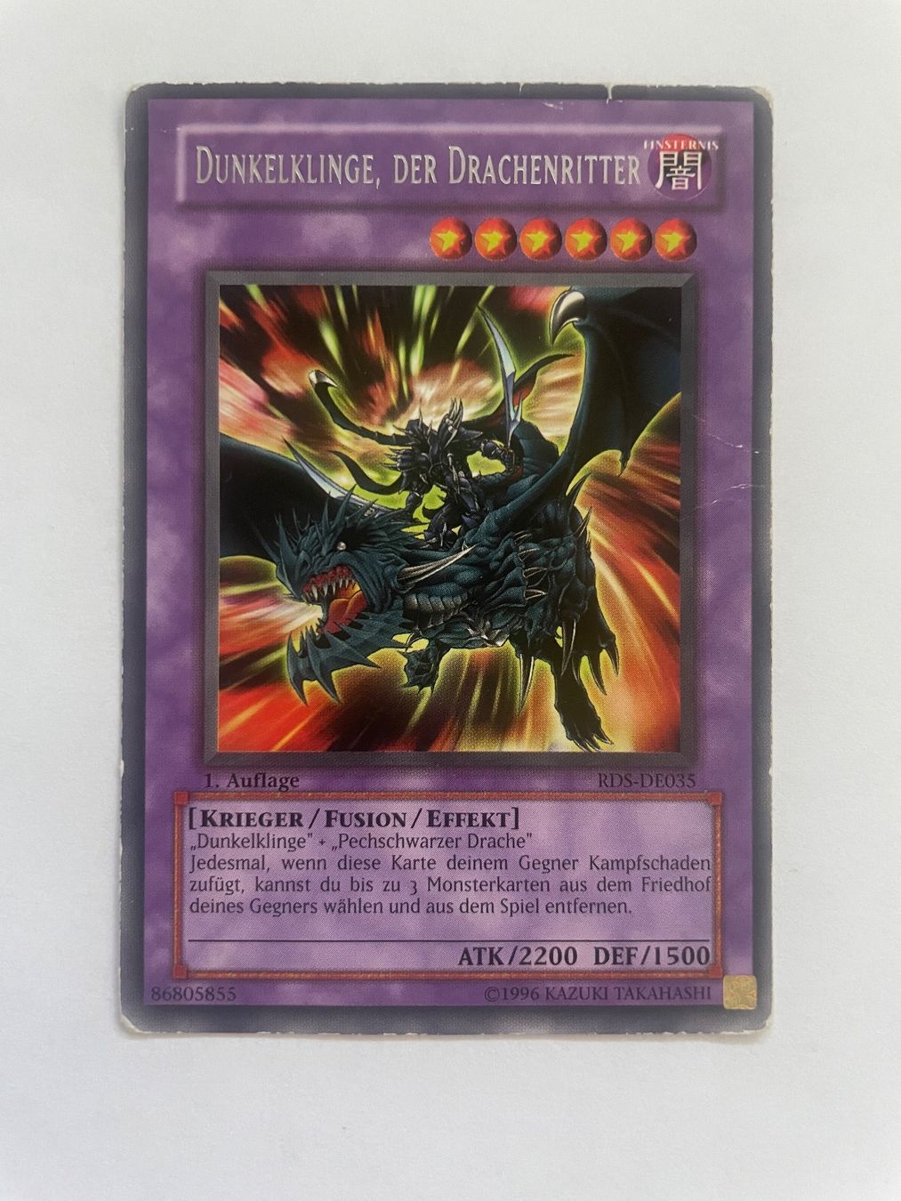 Yugioh Carte collezionabili: YuGiOh GOAT | Dunkelklinge der Drachenritter – Usato da Altstätten SG venduto da ChangeMaker