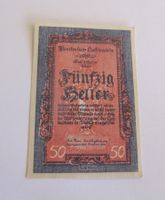 Banknote 50 Heller 1920 (Bankfrisch)