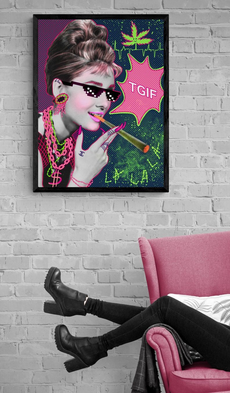 Foto & Immagini: Audrey Hepburn TGIF – Nuovo e nell'imballaggio originale da Hergiswil NW venduto da WonderprintsCH 6