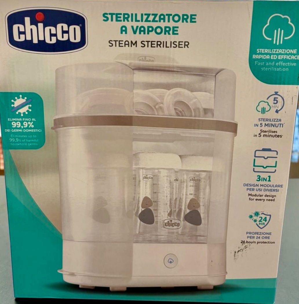 Chicco Pasti del neonato: Chicco Dampf Sterilisator 3 in 1 – Usato da Bern venduto da UA_dream