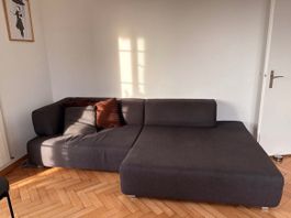 Ecksofa Interio braun gebraucht in gutem Zustand