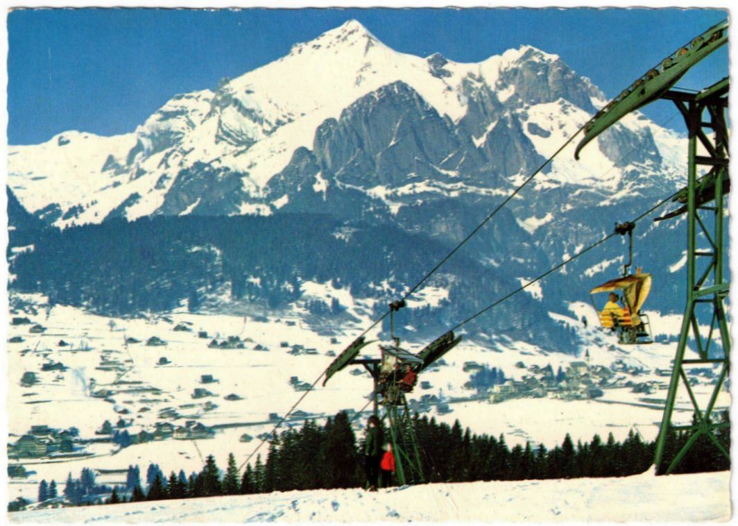 Cartoline postali: Wildhaus - Sessellift – Usato da Binningen venduto da Mountainrider