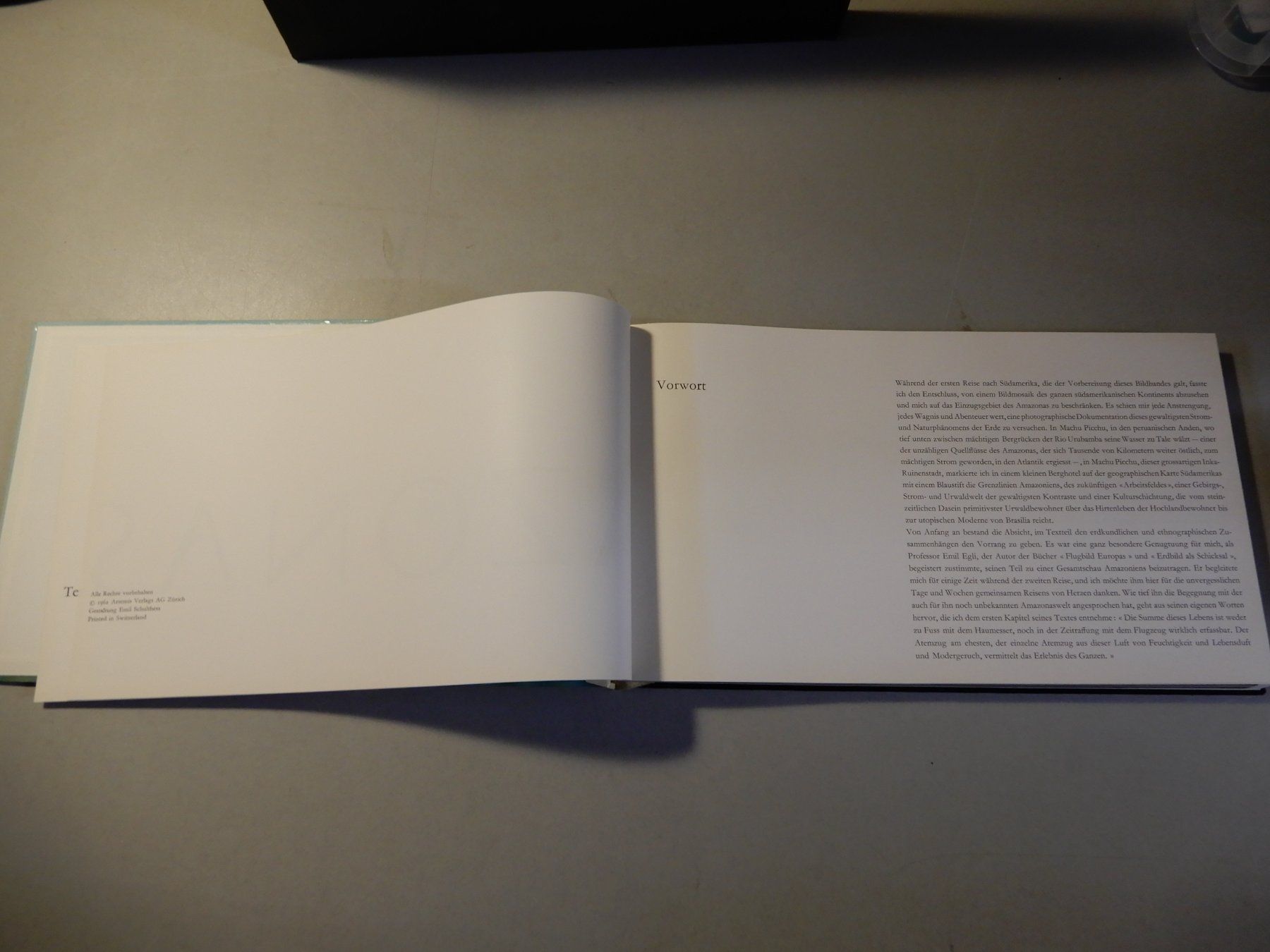 Bücher: Buch Amazonas Emil Schulthess guter Zustand – Gebraucht aus Erstfeld von Mario_boe0 2