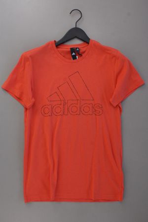 Adidas T-Shirt Gr. S Kurzarm orange