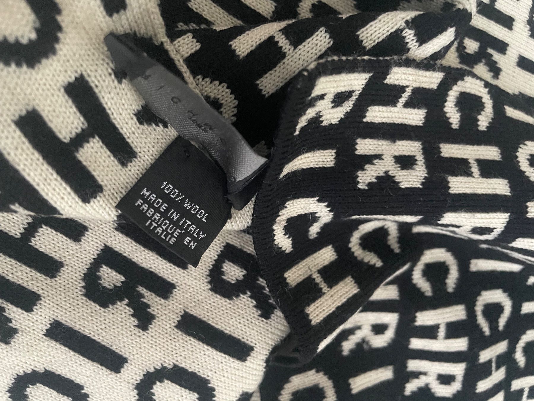 Foulard & Sciarpe: JOHN RICHMOND - 100% Wool Schal - Scarf – Usato da Minusio venduto da Pink222 5