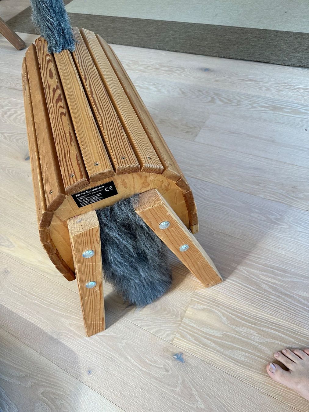 Giocattoli: Holzpferd / Holzbeistellpferd klein – Usato da Eiken venduto da Ncgt 1