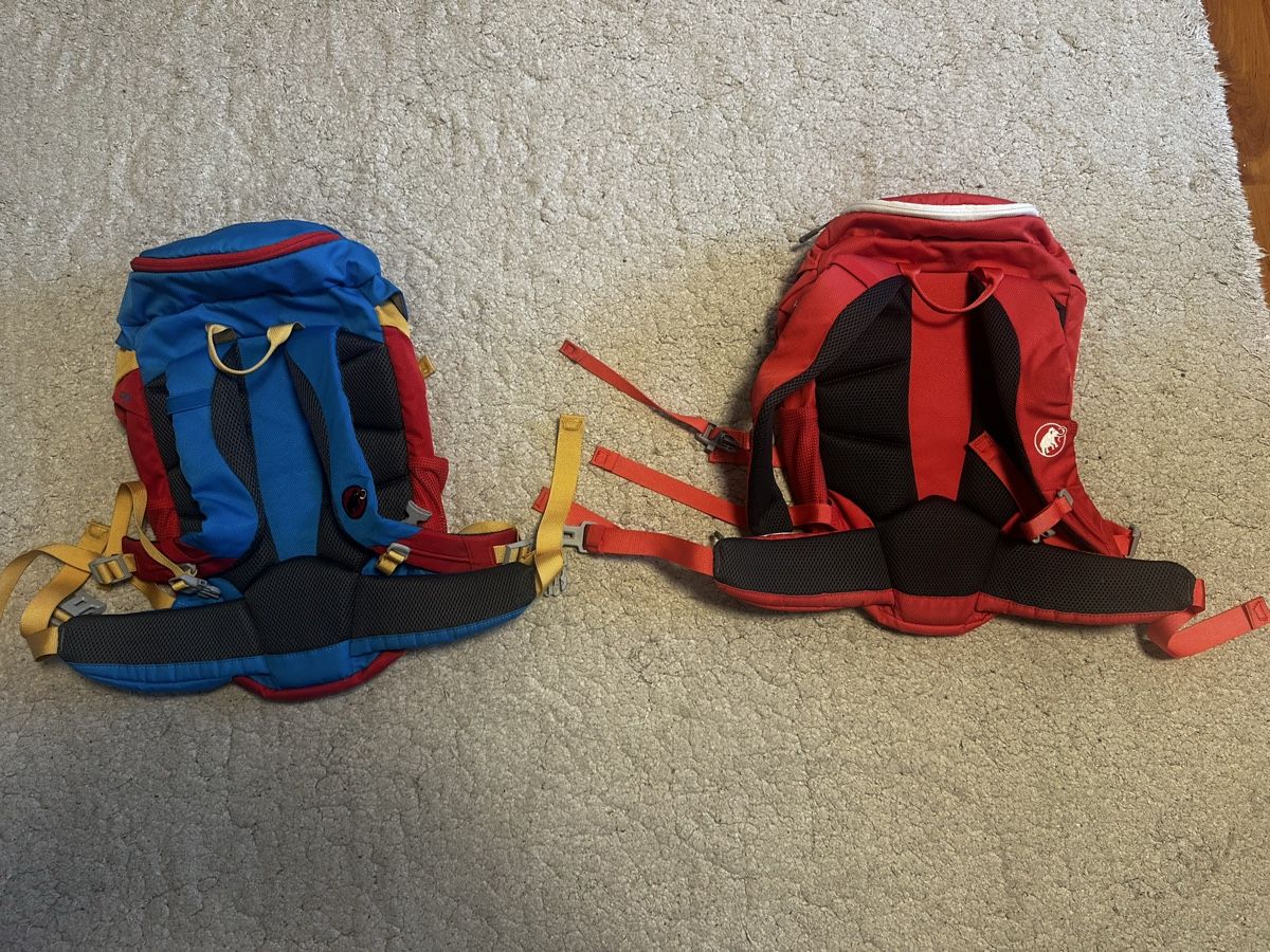 Kindertaschen: 2 Mammut-Kinder-Wanderrucksäcke – Gebraucht aus Biel/Bienne von Violetbutterfly 1