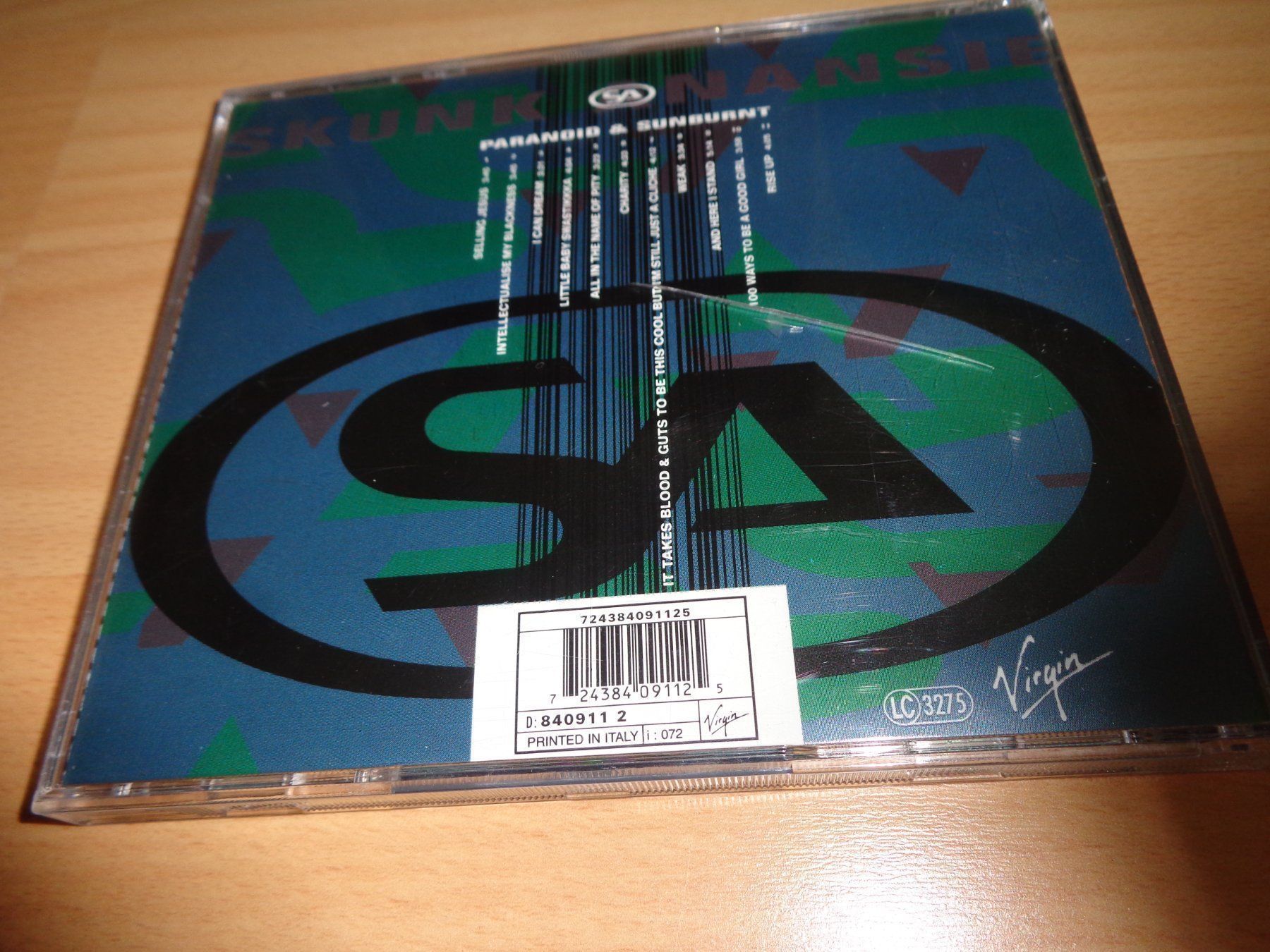 CD: Skunk Anansie - Paranoid & Sunburnt CD – Usato da Olten venduto da Disc-Ausverkauf 1